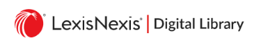 Logo for login page for LexisNexis Digital Library 